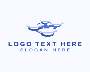 Drone - Drone Aerial Technology logo design