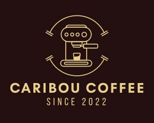 Espresso Coffee Cafe  logo design