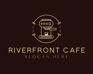 Espresso Coffee Cafe  logo design