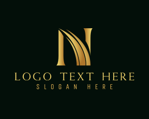 Letter N - Premium Luxury Jewelry logo design