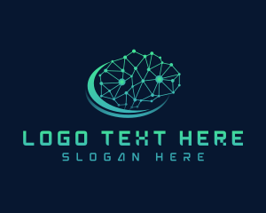 Brain - Brain Circuit Intelligence logo design