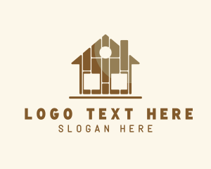 Brick House Tile logo design