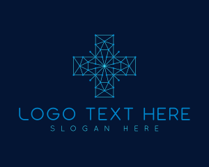 Oncology - Medical Cross Technology logo design