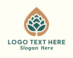 Lounge - Malt Beer Plant logo design