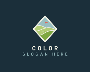 Golf Course Tournament Logo