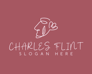 Wellness Floral Face Logo