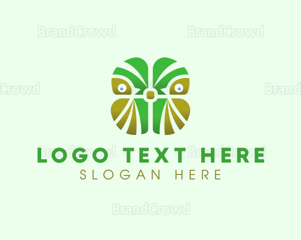 Owl Duplicate Clover Logo