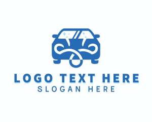 Vehicle - Car Wash Cleaning logo design