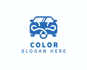 Car Wash Cleaning  Logo