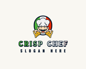 Italian Chef Pizza logo design