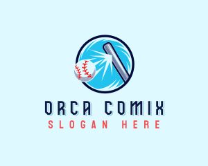 League - Sports Baseball Varsity logo design