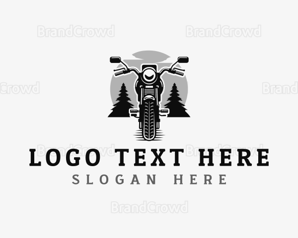 Motorcycle Auto Racing Logo