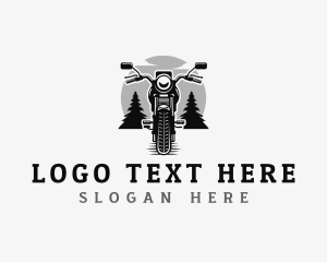 Handlebars - Motorcycle Auto Racing logo design