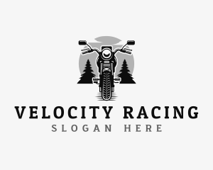 Motorcycle Auto Racing logo design