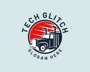 Delivery Truck Transport  Logo