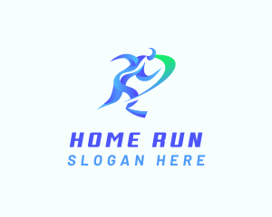 Paralympic Running Disability logo design