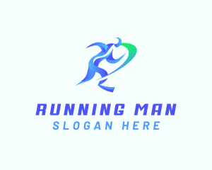 Paralympic Running Disability logo design