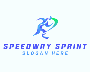 Paralympic Running Disability logo design