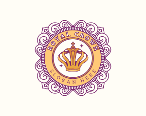 Royal Monarch Crown logo design