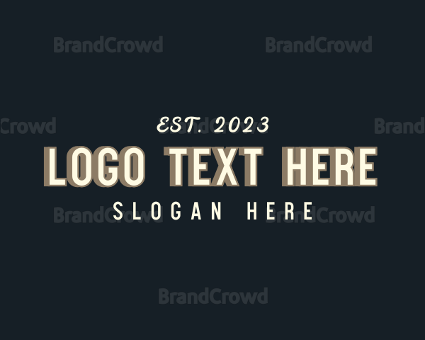 Fancy Elegant Business Logo