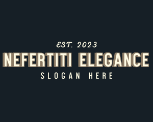 Fancy Elegant Business logo design