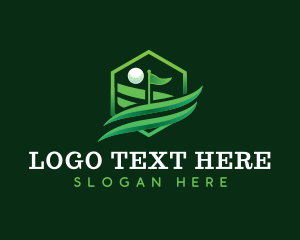 Badge - Golfer Sports Club logo design