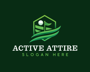 Sportswear - Golfer Sports Club logo design