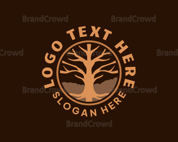 Organic Tree Nature Logo