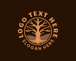 Agriculture - Organic Tree Nature logo design