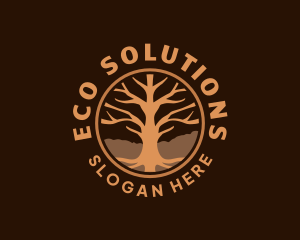 Ecology - Organic Tree Nature logo design