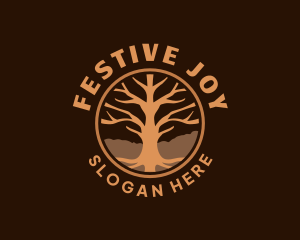  Organic Tree Nature logo design