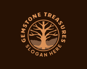  Organic Tree Nature logo design