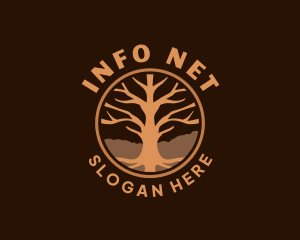  Organic Tree Nature logo design