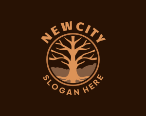  Organic Tree Nature logo design