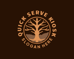  Organic Tree Nature logo design