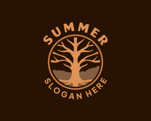  Organic Tree Nature logo design