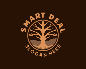  Organic Tree Nature logo design