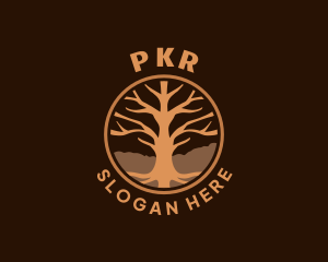  Organic Tree Nature logo design