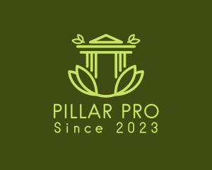 Natural Pillar Building logo design