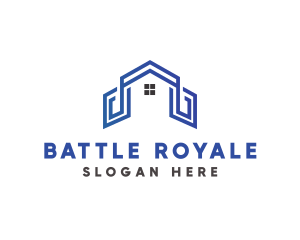 House - House Real Estate logo design