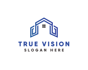 House Real Estate logo design