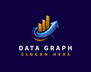 Arrow Trading Graph logo design