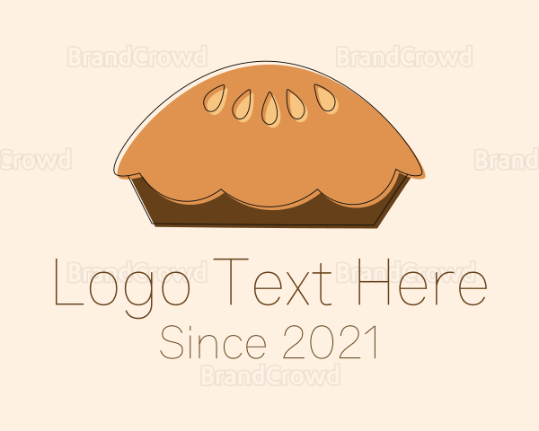 Baked Pie Minimalist Logo