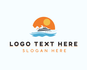 Yacht - Yacht Cruise Ship logo design