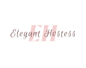 Elegant Cursive Fashion logo design