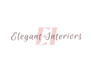 Elegant Cursive Fashion logo design