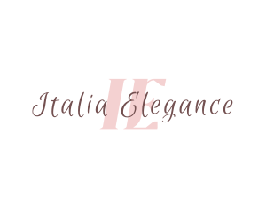 Elegant Cursive Fashion logo design