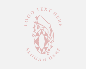 Foliage - Elegant Gemstone Boutique logo design