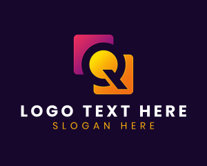 Media - Multimedia Startup Letter Q logo design