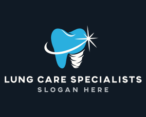 Dental Tooth Implant logo design